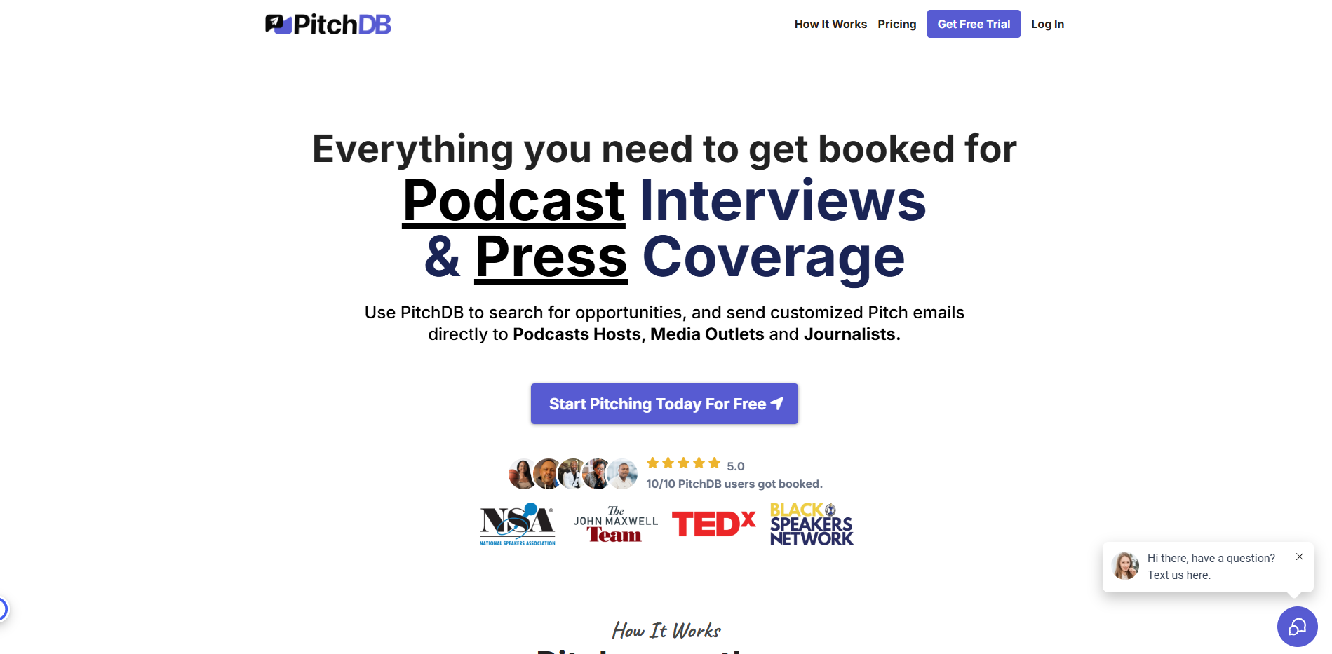 Pitch Page